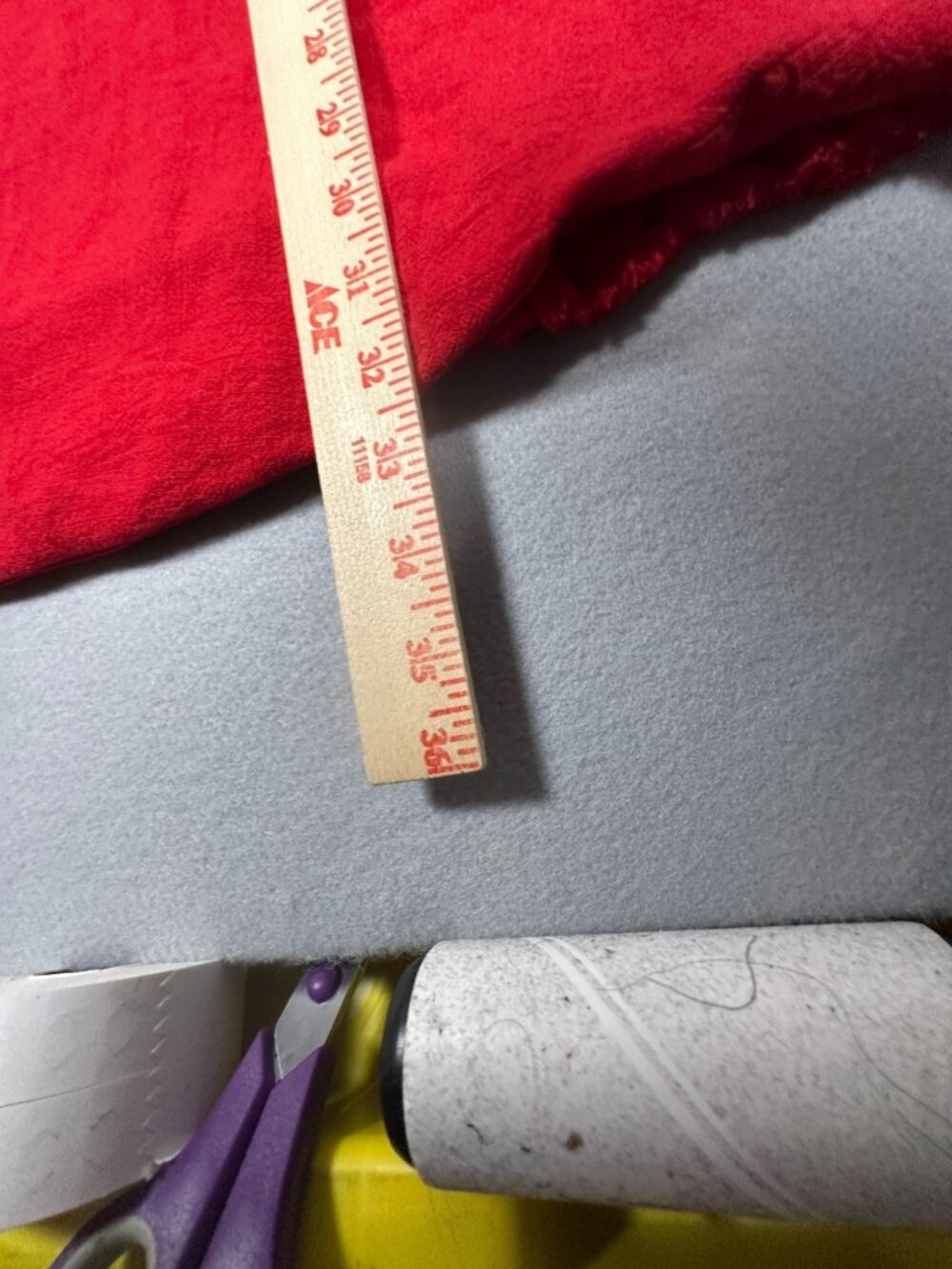 White Birch Womens Frayed Hem Tunic Dress Button Tab Sleeves Red Medium - Picture 6 of 7